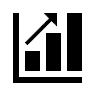 Graph with an upward arrow, representing the increasing value-add activities of Business Consultancy Services in Haarlem